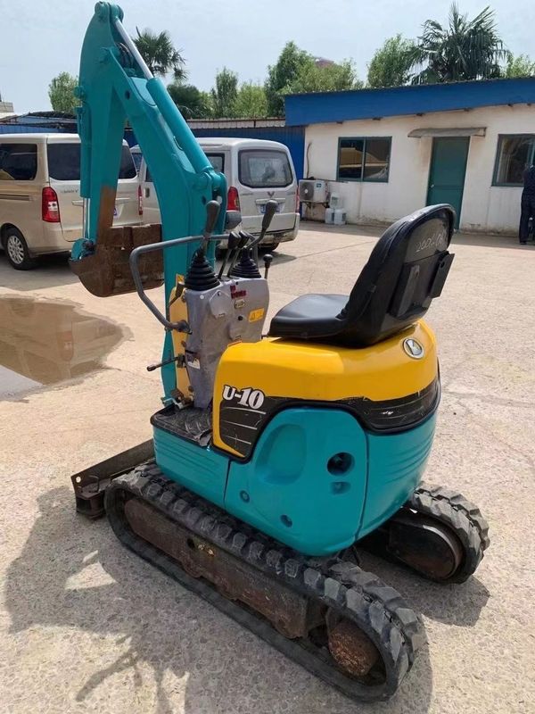 Χρησιμοποιούμενο Mini Excavator με μακρές ώρες εργασίας και χαμηλές τιμές για ζεστή πώληση 1ton KUBOTA U10 Crawler Excavator