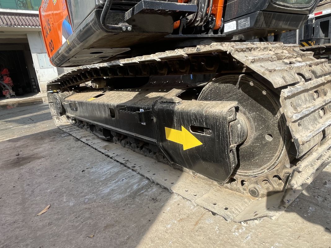 Χρησιμοποιηθέν εξορυκτής Hitachi ZX120 εξορυκτικός μηχανισμός 12 τόνων μεταχειρισμένοι εξορυκτές κατασκευής Hitachi ZX120 κατασκευαστικοί μηχανισμοί