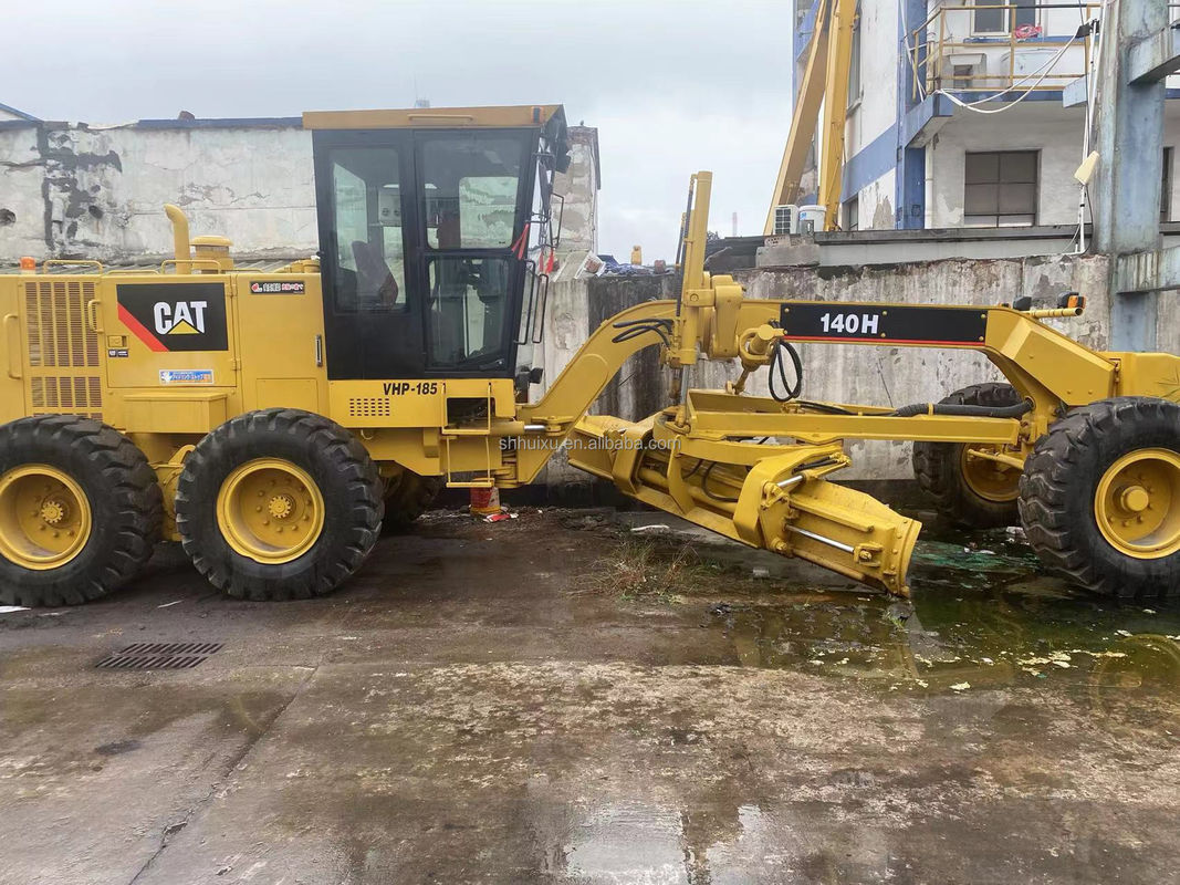Αρχική Ιαπωνία Χρησιμοποιηθέν CAT140H Motor Graders προς πώληση,Caterpillar χρησιμοποιημένος 14H motor graders Caterpillar σε απόθεμα