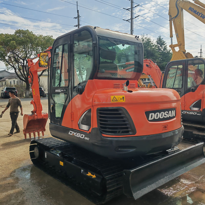 5.7 τόνους Doosan DX 60 Dh60 μεταχειρισμένο εξορυκτικό εξορυκτικό