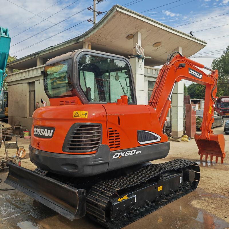 5.7 τόνους Doosan DX 60 Dh60 μεταχειρισμένο εξορυκτικό εξορυκτικό