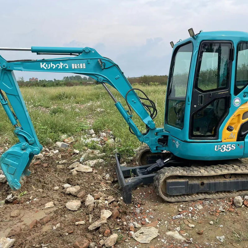 μεταχειρισμένο mini Kubota U35S εκσκαφέας μεταχειρισμένο εκσκαφέας στην Ιαπωνία Kubota u35 mini εκσκαφέας