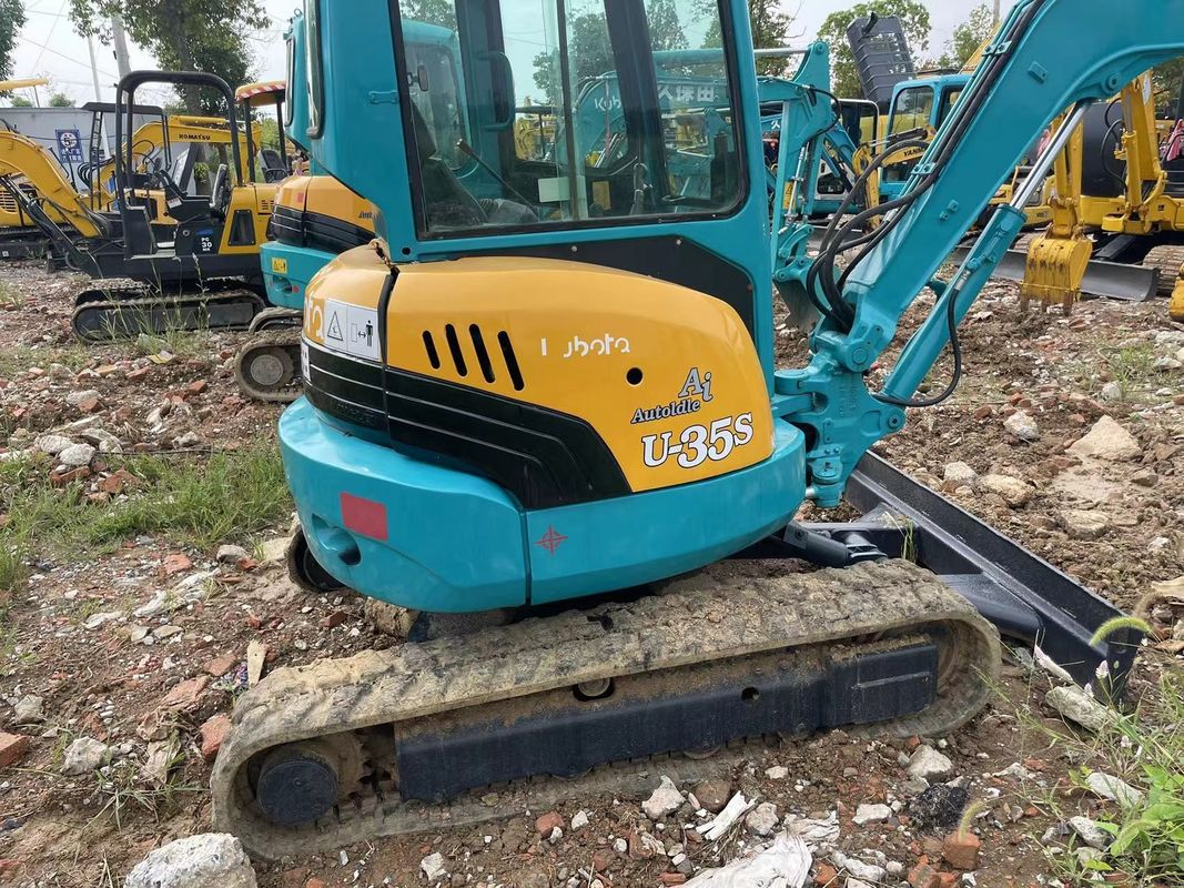 μεταχειρισμένο mini Kubota U35S εκσκαφέας μεταχειρισμένο εκσκαφέας στην Ιαπωνία Kubota u35 mini εκσκαφέας