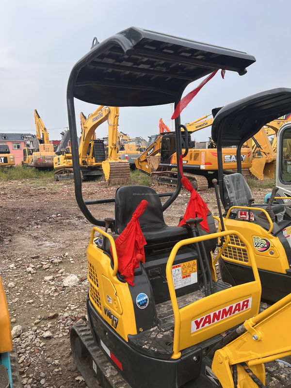 Μίνι ανασκαφή χρησιμοποιείται Yanmar 17 σκάφτης χρησιμοποιείται μικρά μηχανήματα μεταχειρισμένο μίνι ανασκαφή καλύτερο μίνι η ανασκαφή καλύτερο
