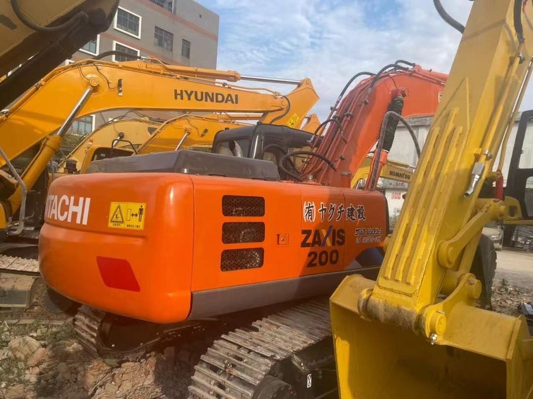Χρησιμοποιούμενος σκάφτης Hitachi 200 σκάφτης χρησιμοποιούμενο μηχάνημα 20 τόνων χρησιμοποιούμενος σκάφτης μεταχειρισμένο Hitachi excav