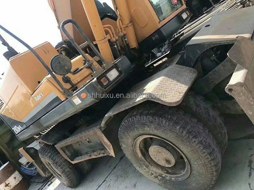 Χρησιμοποιούμενη υγιούνταϊ r210w-9 μηχανή εκσκαφής τροχών / ελαστικών για πώληση