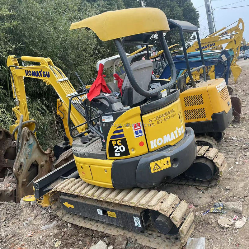 Μικρότερος μίνι εκσκαφέας Komatsu PC20 χωρίς καμπίνα μικρός εκσκαφέας χρησιμοποιημένα μηχανήματα μίνι ο εκσκαφέας καλύτερος εκσκαφέας σέρνεται