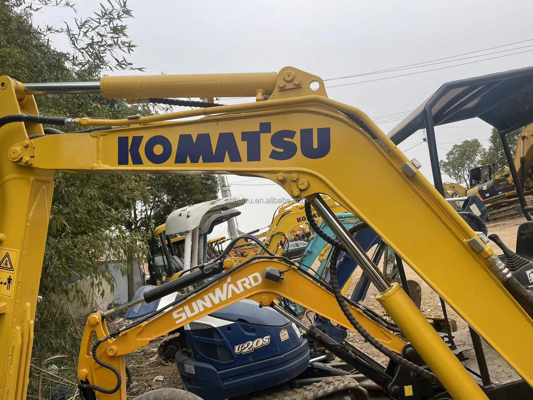 Μικρότερος μίνι εκσκαφέας Komatsu PC20 χωρίς καμπίνα μικρός εκσκαφέας χρησιμοποιημένα μηχανήματα μίνι ο εκσκαφέας καλύτερος εκσκαφέας σέρνεται