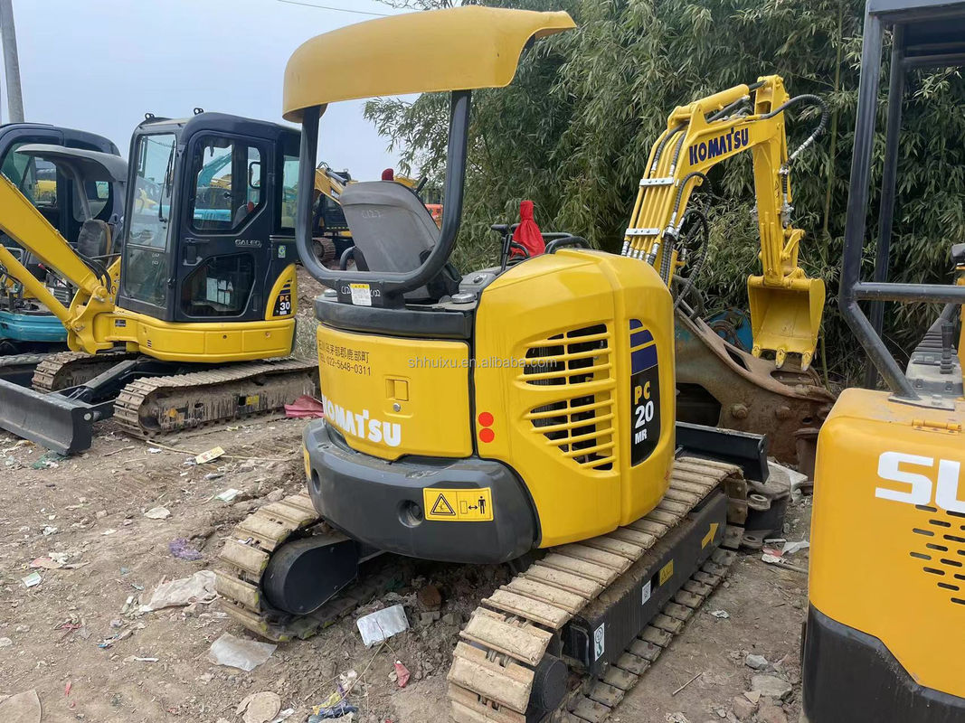 Μικρότερος μίνι εκσκαφέας Komatsu PC20 χωρίς καμπίνα μικρός εκσκαφέας χρησιμοποιημένα μηχανήματα μίνι ο εκσκαφέας καλύτερος εκσκαφέας σέρνεται
