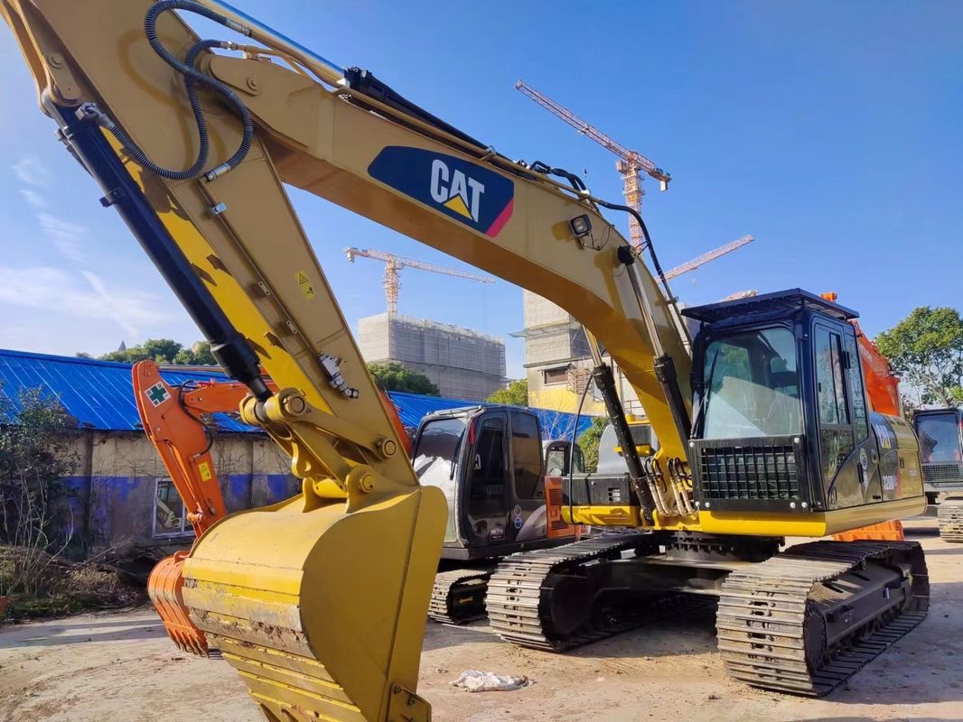 Δεύτερο χέρι καλής ποιότητας σκάφτρια Cat320D Ιαπωνίας καταγωγής χρησιμοποιημένη εκσκαφέας κάμπιλας με EPA Caterpillar σε αποθεματικό