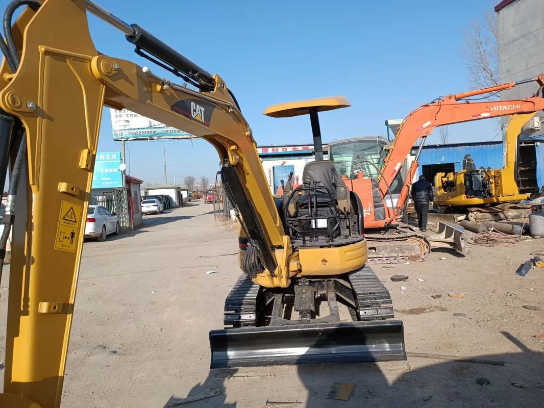 Μίνι σκάψιμο CAT 303 υδραυλικά μηχανήματα μεταφοράς γης προς πώληση1TON 2TON 3TON.χρησιμοποιούμενη εκσκαφέας CAT301.5 CAT302 CAT303