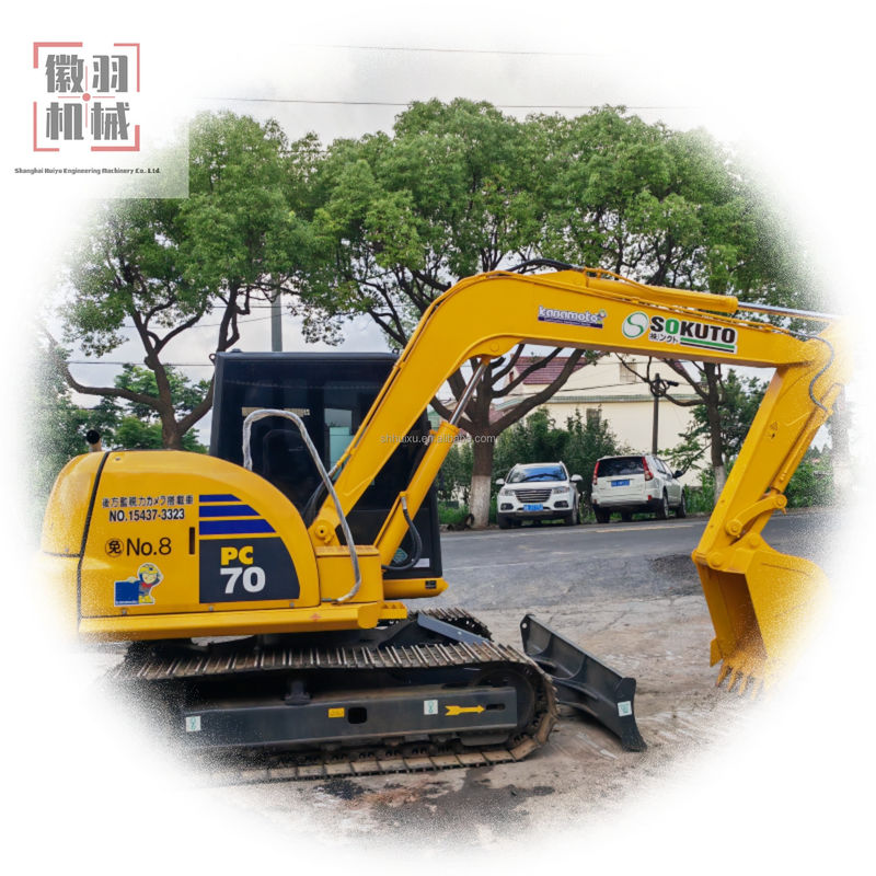 Χρησιμοποιούμενος εξορυκτής Komatsu pc60 70 Κατασκευαστικό εξοπλισμό Crawler Excavator Original USA Excavator Hot Sale