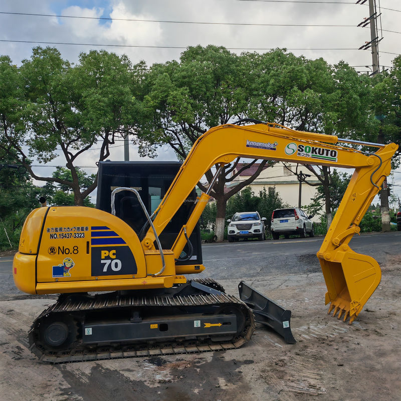 Χρησιμοποιούμενος εξορυκτής Komatsu pc60 70 Κατασκευαστικό εξοπλισμό Crawler Excavator Original USA Excavator Hot Sale