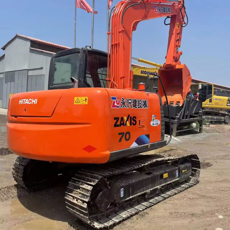 εκσκαφέας mini hitachi κατασκευή έτος 2006 Zx70 crawler χρησιμοποιημένος εκσκαφέας προς πώληση