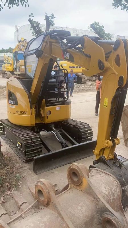 Χρησιμοποιούμενη εκσκαφέας CAT302.5 χωρίς οδηγό καμπίνα μεταχειρισμένη εκσκαφέας μίνι εκσκαφές προς πώληση μεταχειρισμένες mini εκσκαφές πωλήσεις