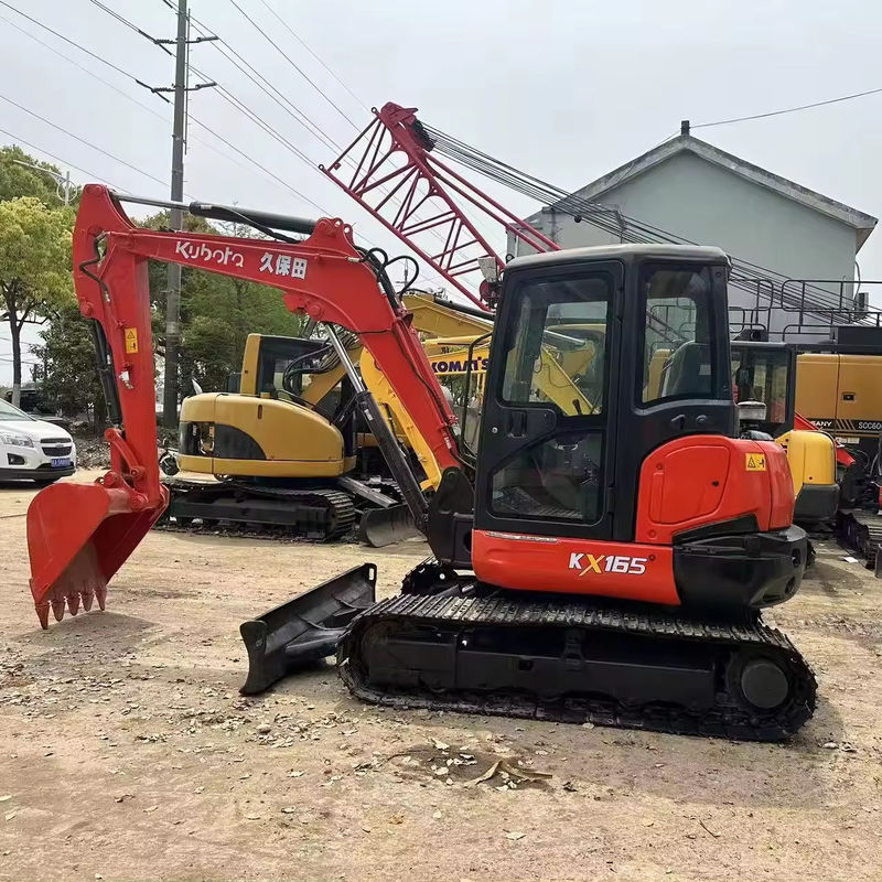 Ευνοϊκή τιμή Kubota165 Ιαπωνία προέλευση φθηνή τιμή μεταχειρισμένη εκσκαφέας υδραυλικός αναρριχητής εκσκαφέας