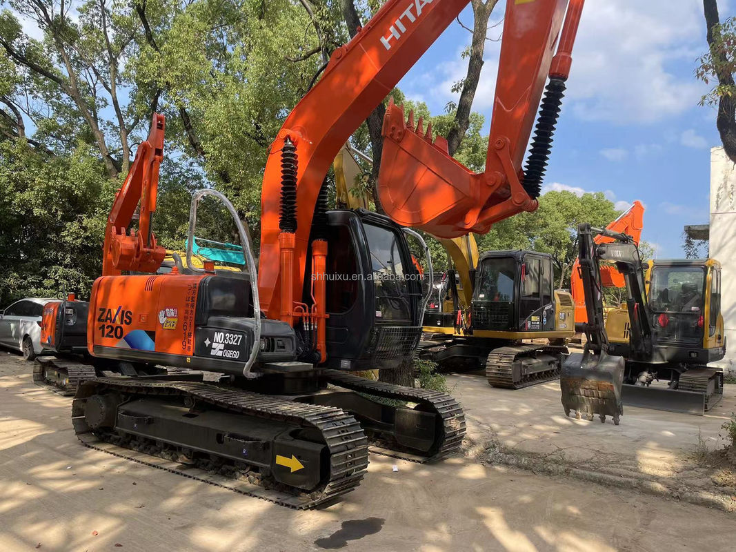 Χρησιμοποιούμενη εκσκαφέας HITACHI ZX120 Εκσκαφέας HITACHI ZX60 ZX70 ZX120 ZX130 Κατασκευαστικό υλικό