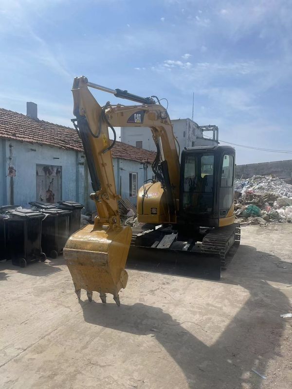 Χρησιμοποιούμενος εξορυκτής CAT 308C μεταχειρισμένος εξορυκτής μεταχειρισμένων μηχανημάτων 8ton μεταχειρισμένος εξορυκτής εισαγωγής