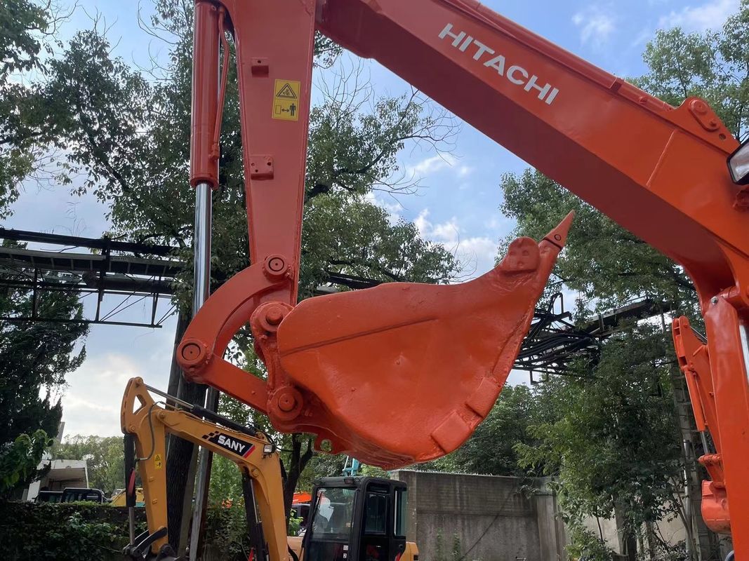 Χρησιμοποιούμενη εκσκαφέας HitachiZX75 ZX60 ZX200 χρησιμοποιημένη μίνι εκσκαφέας Hitachi75 αρχική εκσκαφή της Ιαπωνίας για πώληση