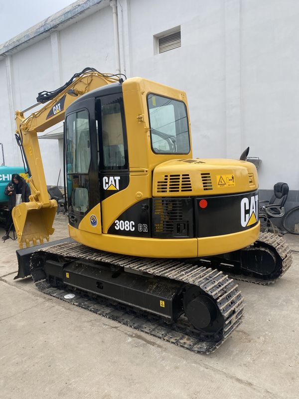 Χρησιμοποιούμενος εξορυκτής CAT 308C μεταχειρισμένος εξορυκτής μεταχειρισμένων μηχανημάτων 8ton μεταχειρισμένος εξορυκτής εισαγωγής