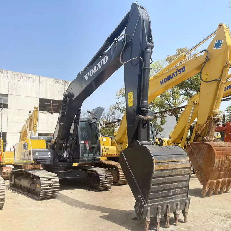 21000kg Χρησιμοποιούμενος υδραυλικός εξορυκτής μεταλλικής εξόρυξης Volvo Ec210 1.1m3 χωρητικότητα κουβάς