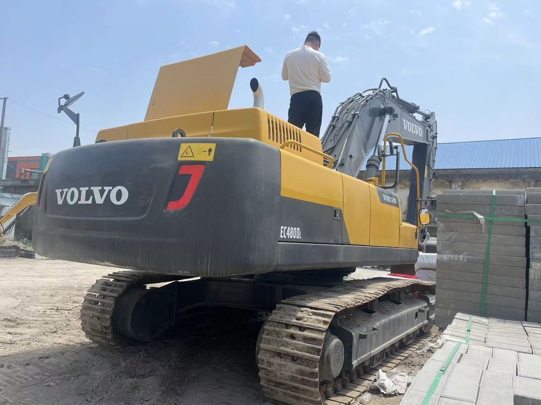 48 τόνων τεράστια μηχανή ανασκαφής Χρησιμοποιήθηκε Volvo 480 δεύτερο χέρι Μεγάλη δύναμη Excavator