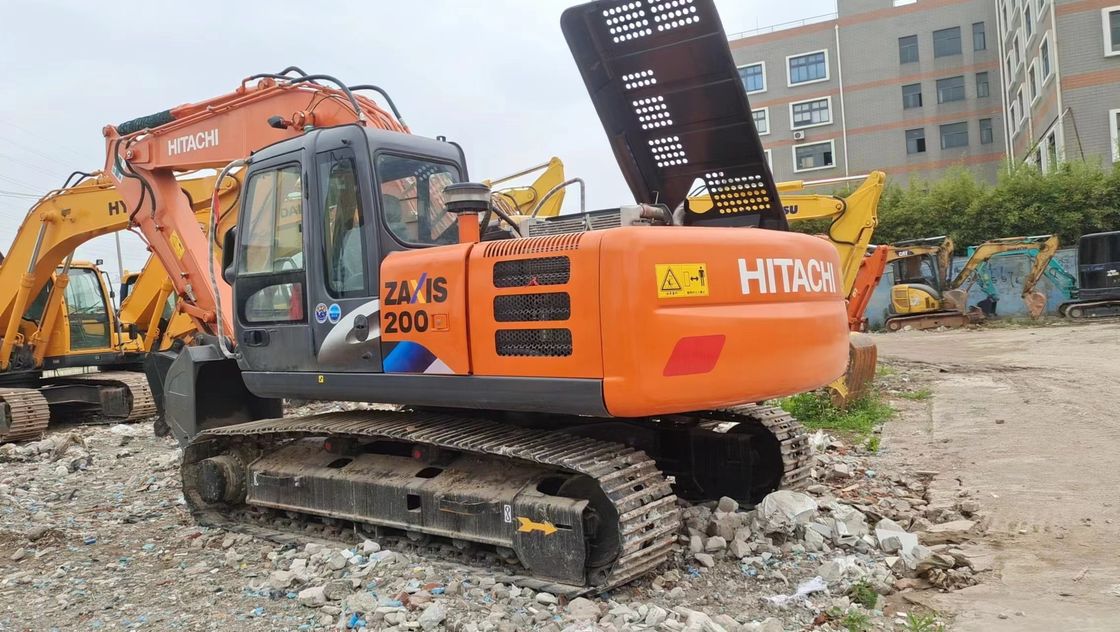 Χρησιμοποιημένη ιαπωνική Hitachi Ex200 Crawler Εκσκαφέας κατασκευή μεταχειρισμένο καλή κατάσταση Hitachi zx200