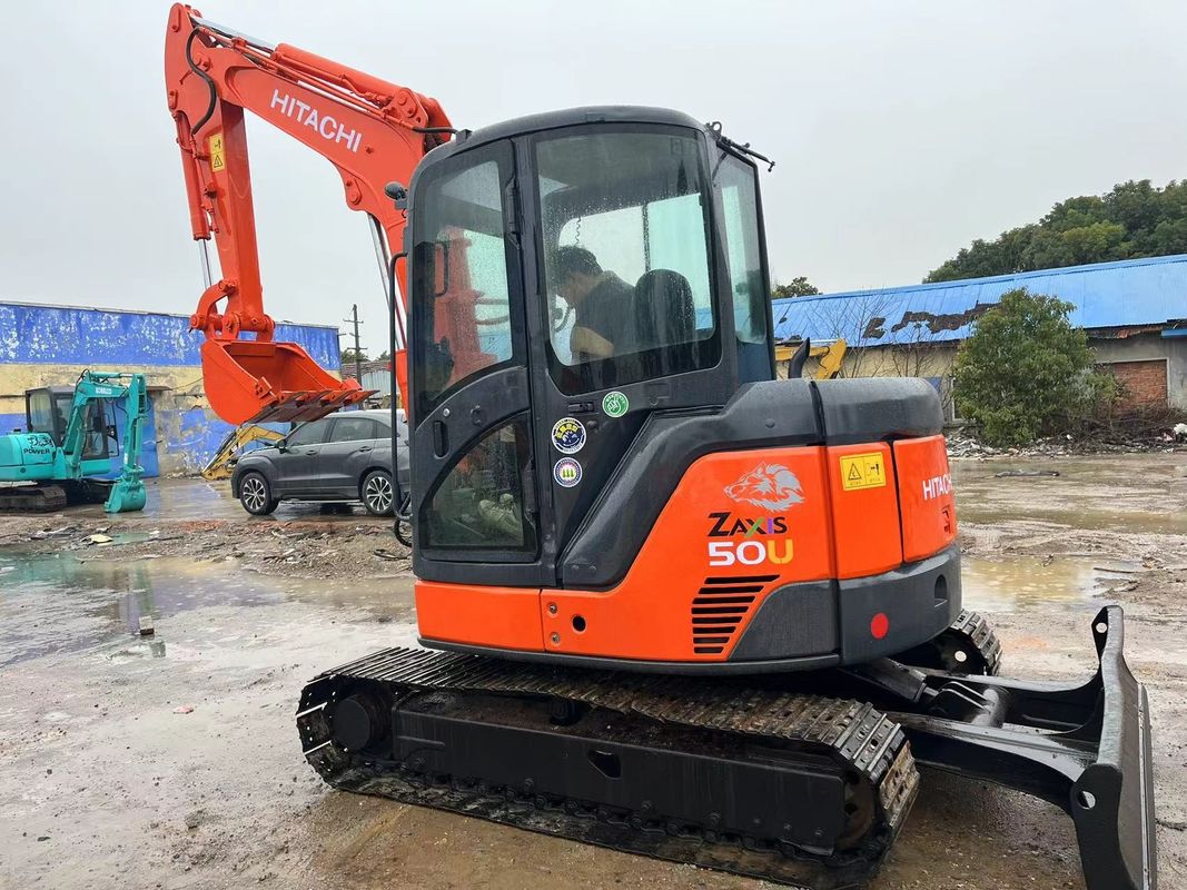 μεταχειρισμένη εκσκαφέας Hitachi zx50u/μινι μεταχειρισμένη εκσκαφέας Hitachi zx50u προς πώληση