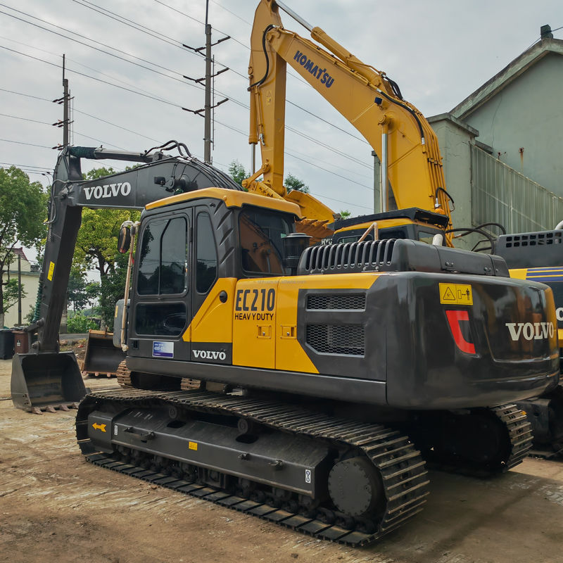 21 τόνος Χρησιμοποιούμενα Volvo Diggers Δεύτερο χέρι Volvo 210 Εκσκαφέας 1.1m3 χωρητικότητα κουβάς