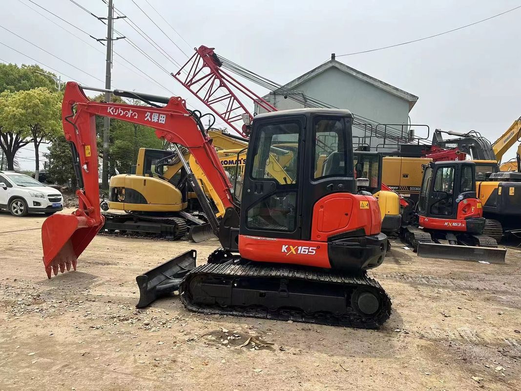 φθηνή τιμή Kubota165 Ιαπωνία προέλευση μεταχειρισμένο εξορυκτήρα Kubota 165 υδραυλικό σέρβιρο εξορυκτήρα Kubota 165