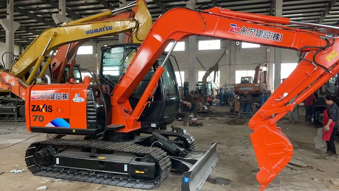 Η Hitachi σε αποθεματικό Καλή κατάσταση μεταχειρισμένο εξορυκτικό Hitachi zx70/ μεταχειρισμένο καλή κατάσταση Hitachi zx70