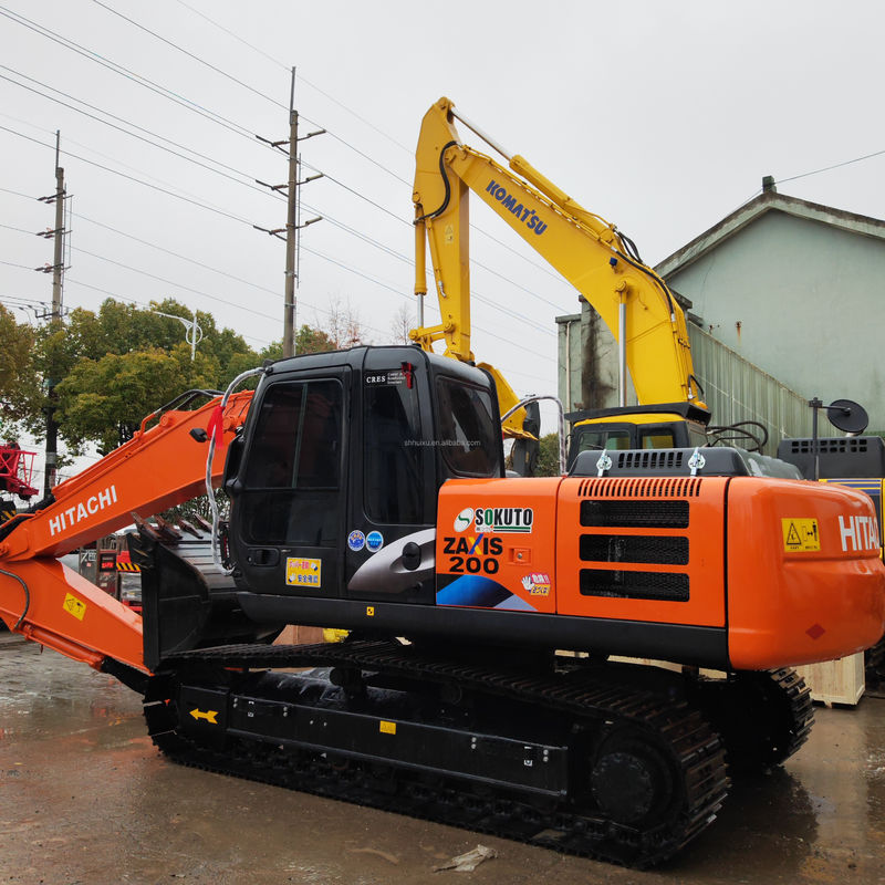 Η HITACHI ZX200 20TN εκσκαφέας λοιπές κατασκευαστικές μηχανές HITACHI ZX200 ZX120 ZX160 εκσκαφέας Η Κίνα εξάγει μεταχειρισμένο εκσκαφέα