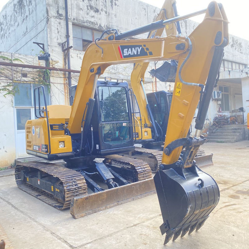 Κίνα Αρχική Χρησιμοποιημένη Sany Excavator 75c SY75C-10 SY75C-8 SY75C-9 Mini Excavator 8 Τόνων
