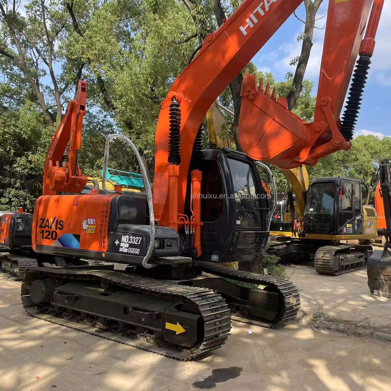 πορτοκαλί χρώμα χρησιμοποιημένο Hitachi zx120/δεύτερο χέρι Hitachi zx120 με φθηνή τιμή στην πώληση