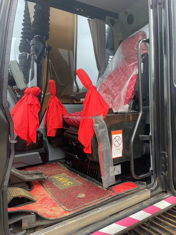 Χρησιμοποιούμενο υδραυλικό εξορυκτήρα Sany 135 China Brand EPA Certification κατασκευαστική μηχανή