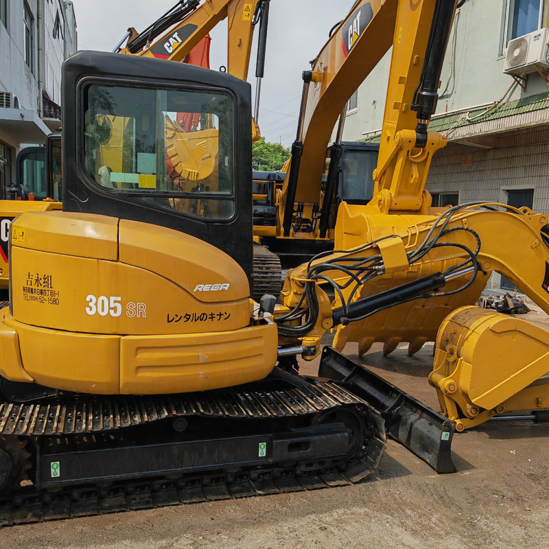 5 τόνων Χρησιμοποιούμενη Mini Excavator 305sr Χρησιμοποιούμενη Mini Excavator