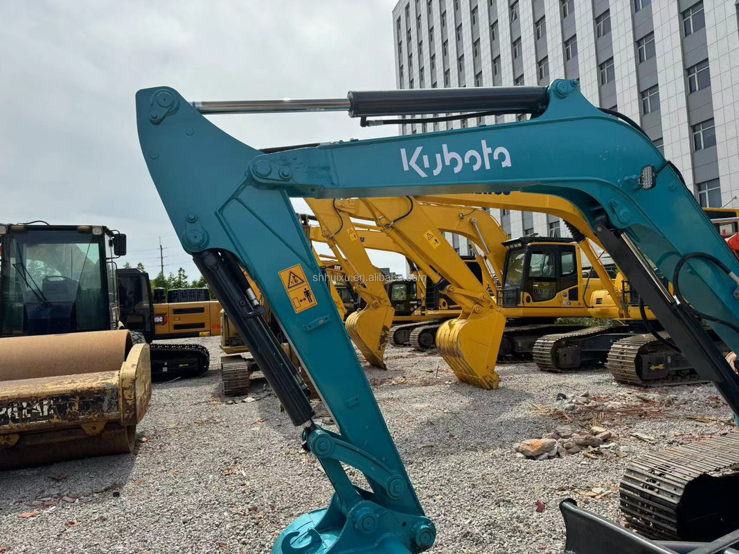5.5 τόνος Μίνι μεταχειρισμένο εξορυκτήρα Kubota Kx155 Original Japan Crawler Digger