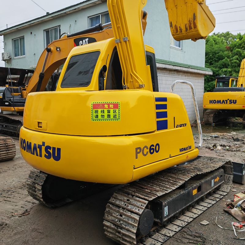 Χρησιμοποιούμενα μηχανήματα κατασκευής Komatsu PC60 Ιαπωνία πρωτότυπο προς πώληση Komatsu χρησιμοποιημένο φθηνό Excavator