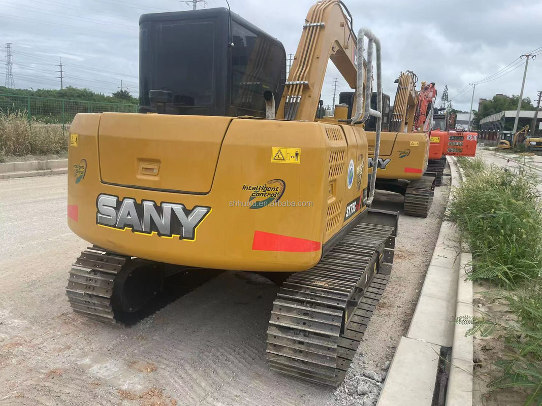 7.5 τόνος Χρησιμοποιούμενος Sany Excavator Δεύτερο χέρι Sany Crawler Excavator Sany75