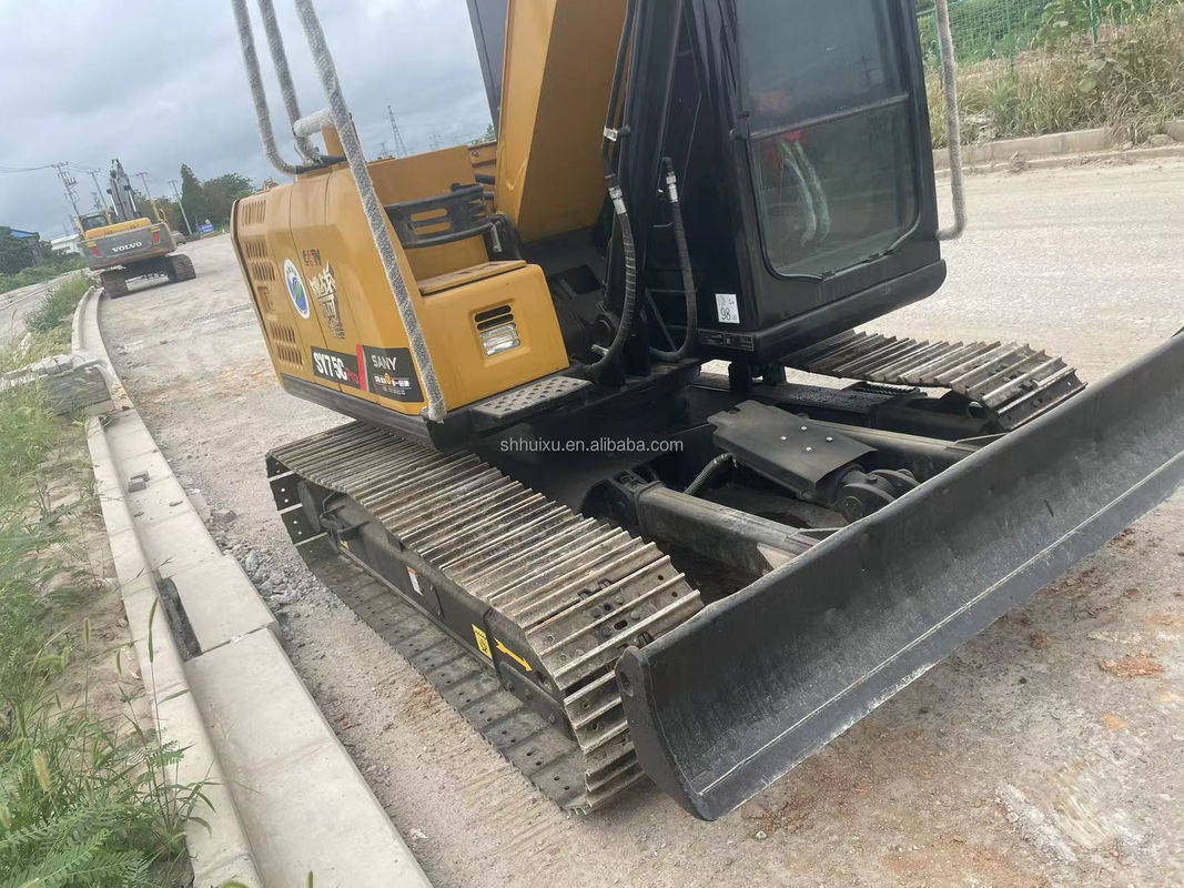 7.5 τόνος Χρησιμοποιούμενος Sany Excavator Δεύτερο χέρι Sany Crawler Excavator Sany75