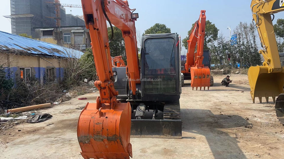 6000KG Zx60 Χρησιμοποιούμενος εξορυκτής Hitachi Αρχικό χρώμα Χρησιμοποιούμενος εξορυκτής Hitachi Mini