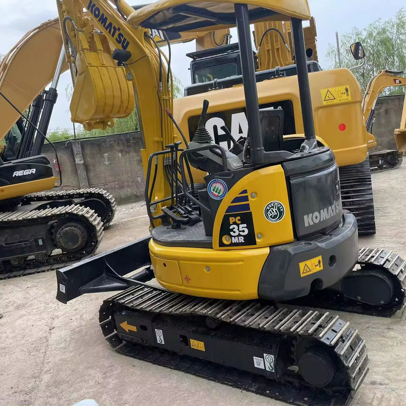 Χρησιμοποιούμενο Komatsu PC35MR μίνι εκσκαφέας κατασκευαστικό μηχάνημα μίνι αναρριχητικό εκσκαφέας χρησιμοποιούμενο komatsupc35 καυτή πώληση