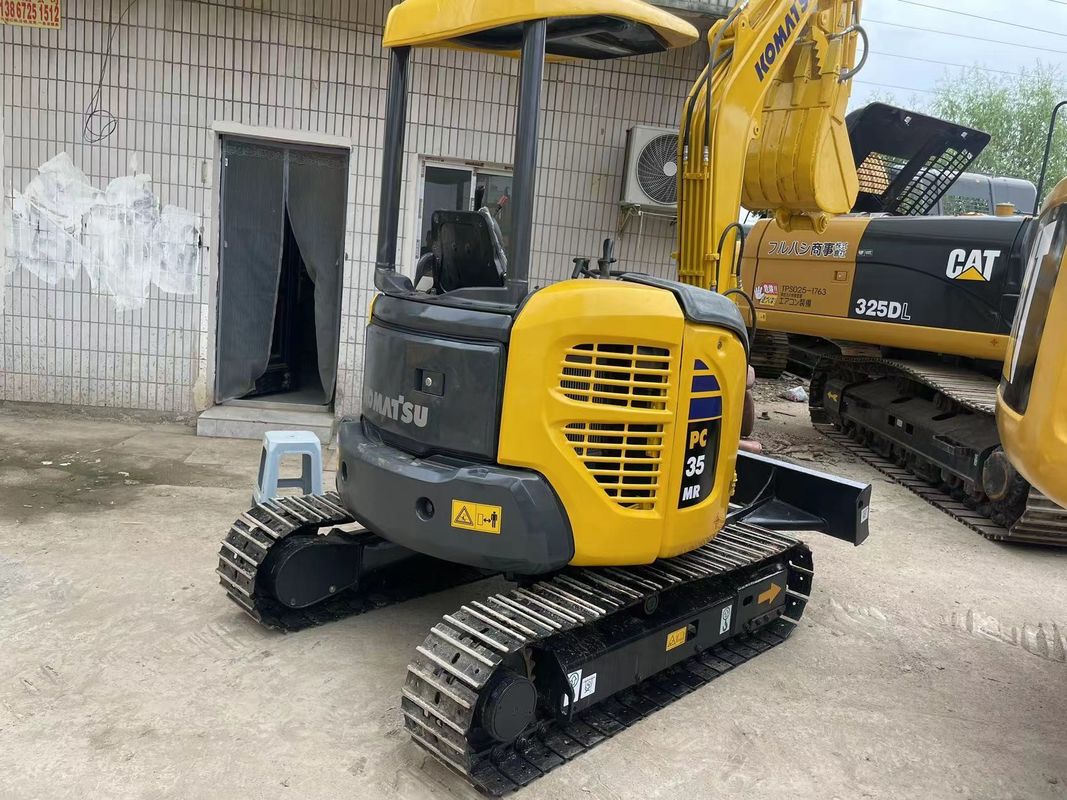 Χρησιμοποιούμενο Komatsu PC35MR μίνι εκσκαφέας κατασκευαστικό μηχάνημα μίνι αναρριχητικό εκσκαφέας χρησιμοποιούμενο komatsupc35 καυτή πώληση