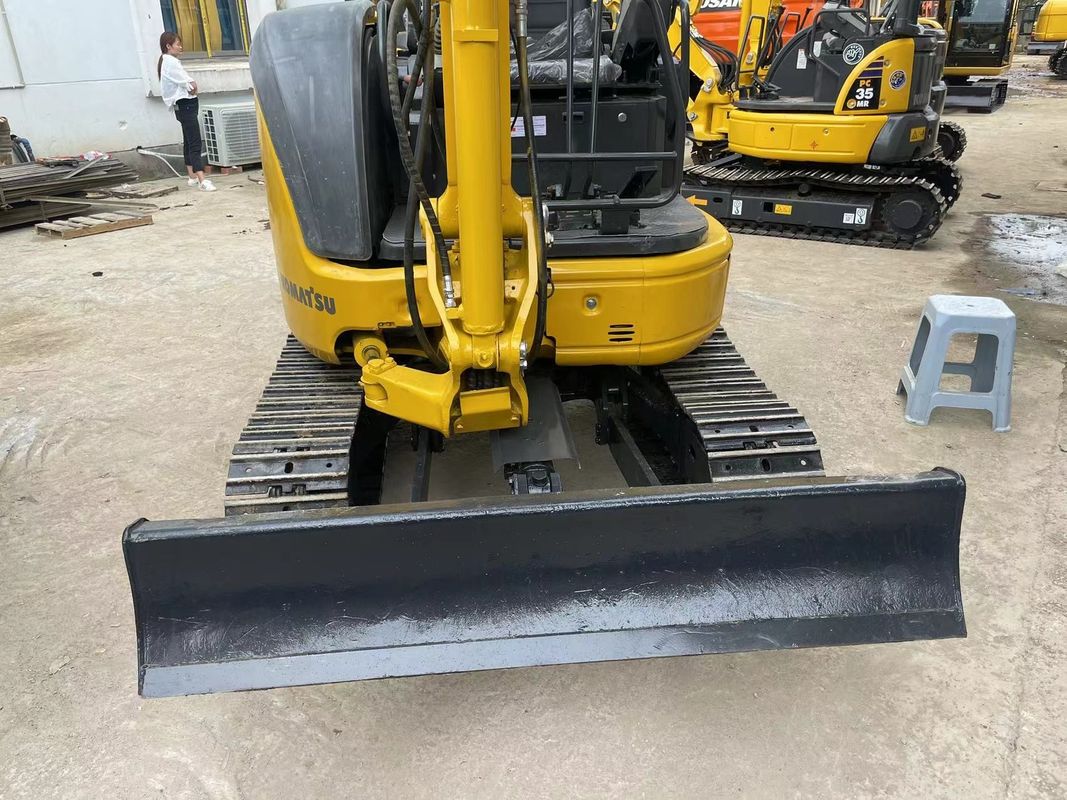 Χρησιμοποιούμενο Komatsu PC35MR μίνι εκσκαφέας κατασκευαστικό μηχάνημα μίνι αναρριχητικό εκσκαφέας χρησιμοποιούμενο komatsupc35 καυτή πώληση