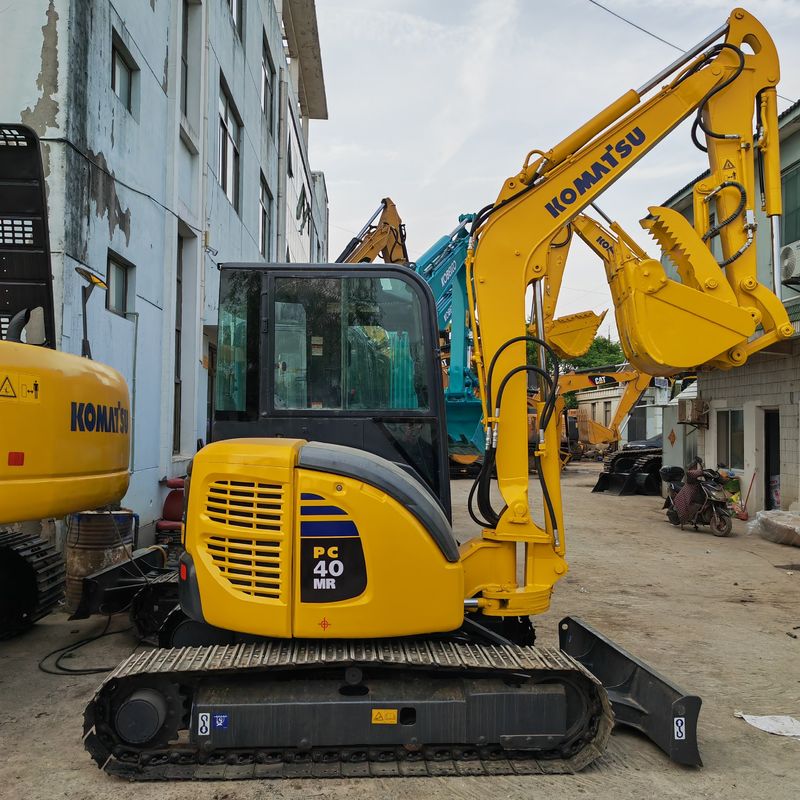 Χρησιμοποιούμενη μίνι εκσκαφέας Komatsu PC40MR μικρός σκάφτης χρησιμοποιούμενο μηχάνημα μίνι εκσκαφέας ελεγχόμενη μηχανή Komatsu PC40MR εργοστασιακή τιμή