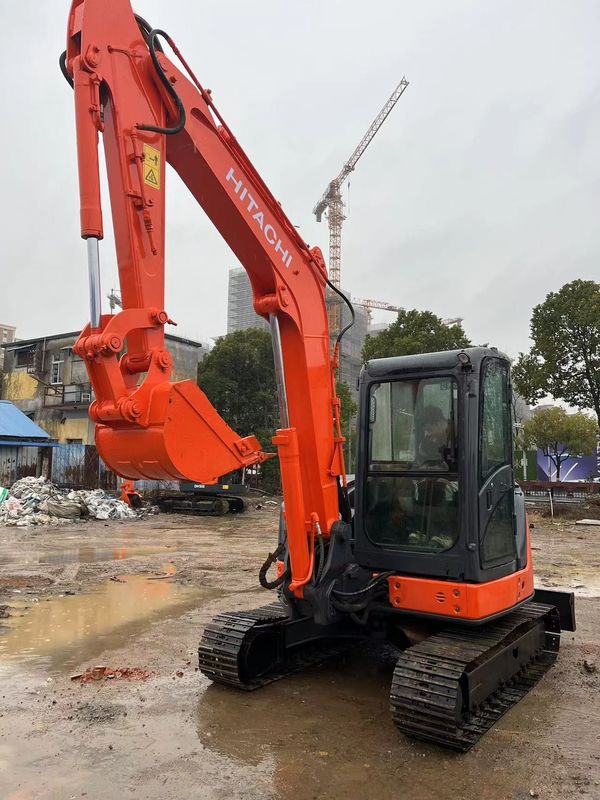 5500kg Χρησιμοποιούμενος Μίνι Εκσκαφέας Hitachi Zx50u Χρησιμοποιούμενος Εκσκαφέας Αρχικό χρώμα