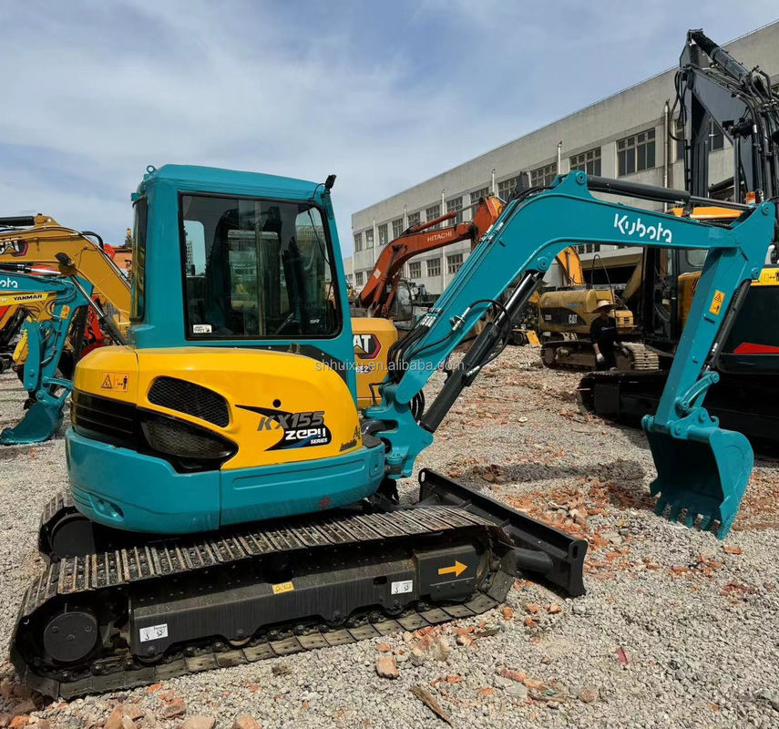 Μίνι μεταχειρισμένο σκάφος Kubota 155 μεταχειρισμένο σκάφος χαμηλών ωρών εργασίας