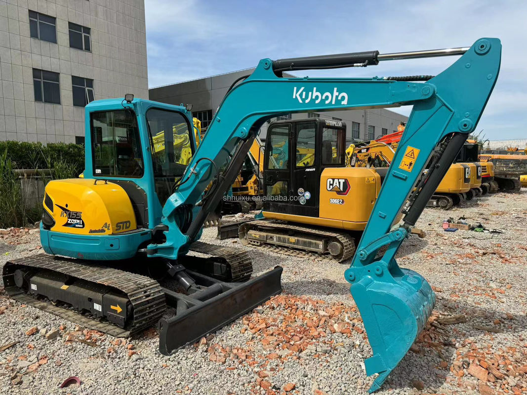 Μίνι μεταχειρισμένο σκάφος Kubota 155 μεταχειρισμένο σκάφος χαμηλών ωρών εργασίας