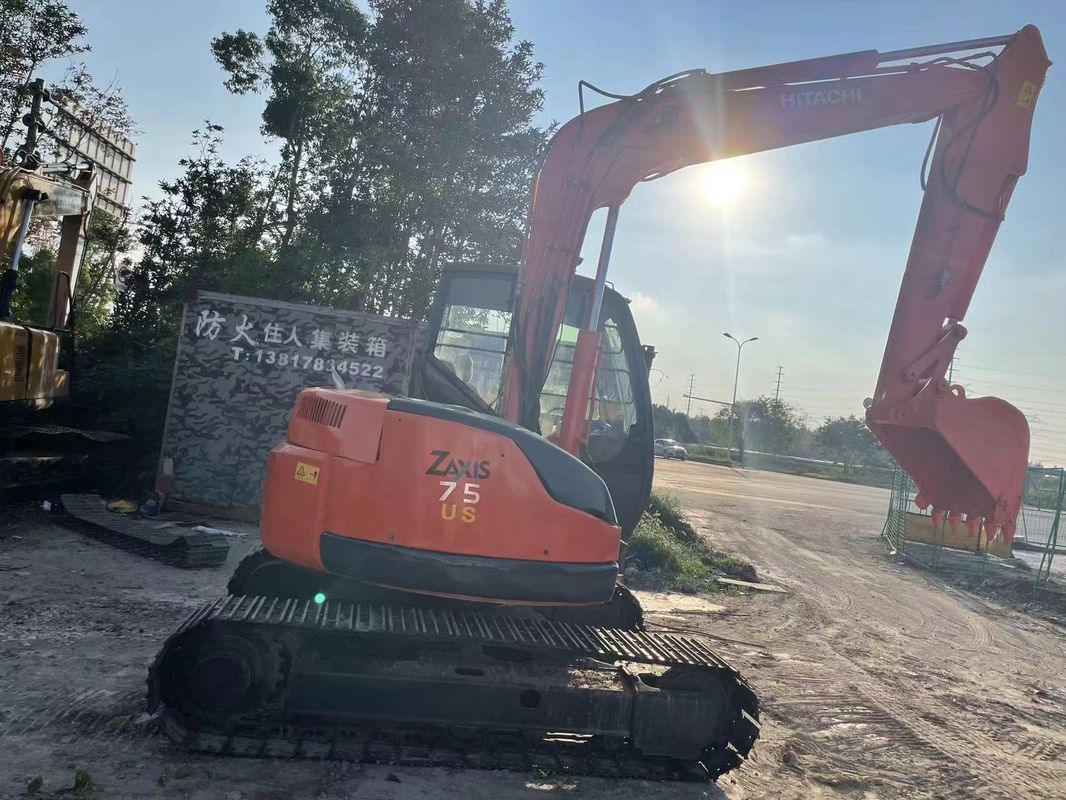 7.1 Τόνος Χρησιμοποιούμενος Οriginal Hitachi Zx70 Zx75 Mini Excavator 0,33m3