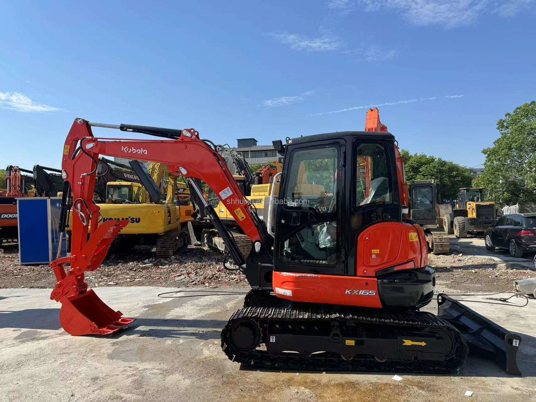 Μίνι KUBOTA KX165 Χρησιμοποιούμενος σκάφτης τύπου Crawler